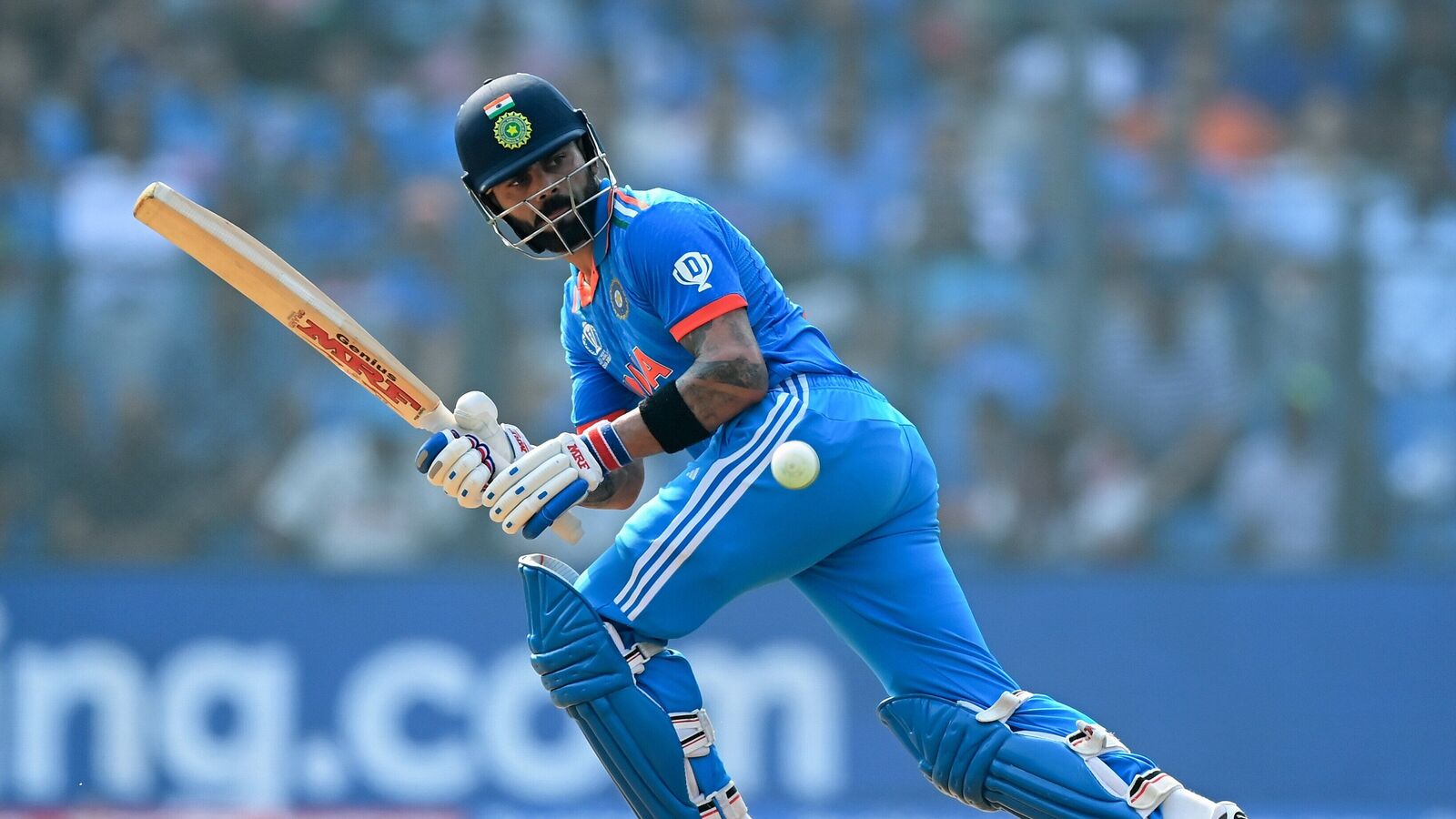 virat kohli world cup runs total