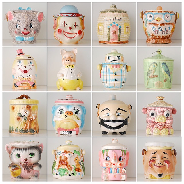 vintage cookie jars