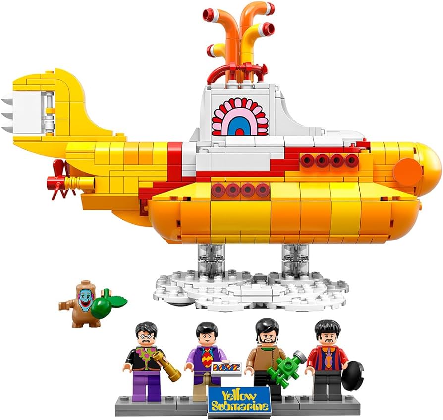 the beatles yellow submarine lego