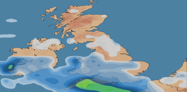 14 day weather in wales