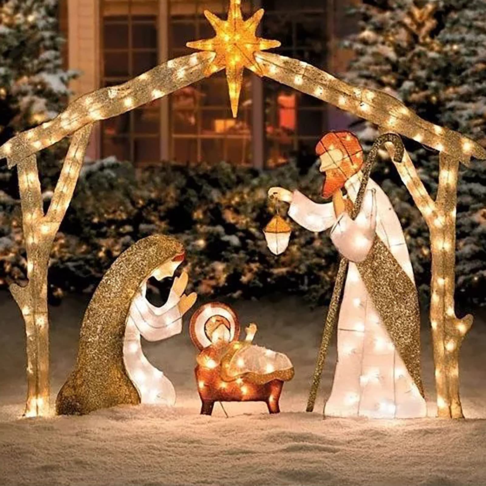 large nativity scene