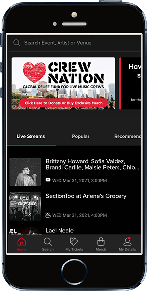 my live nation tickets