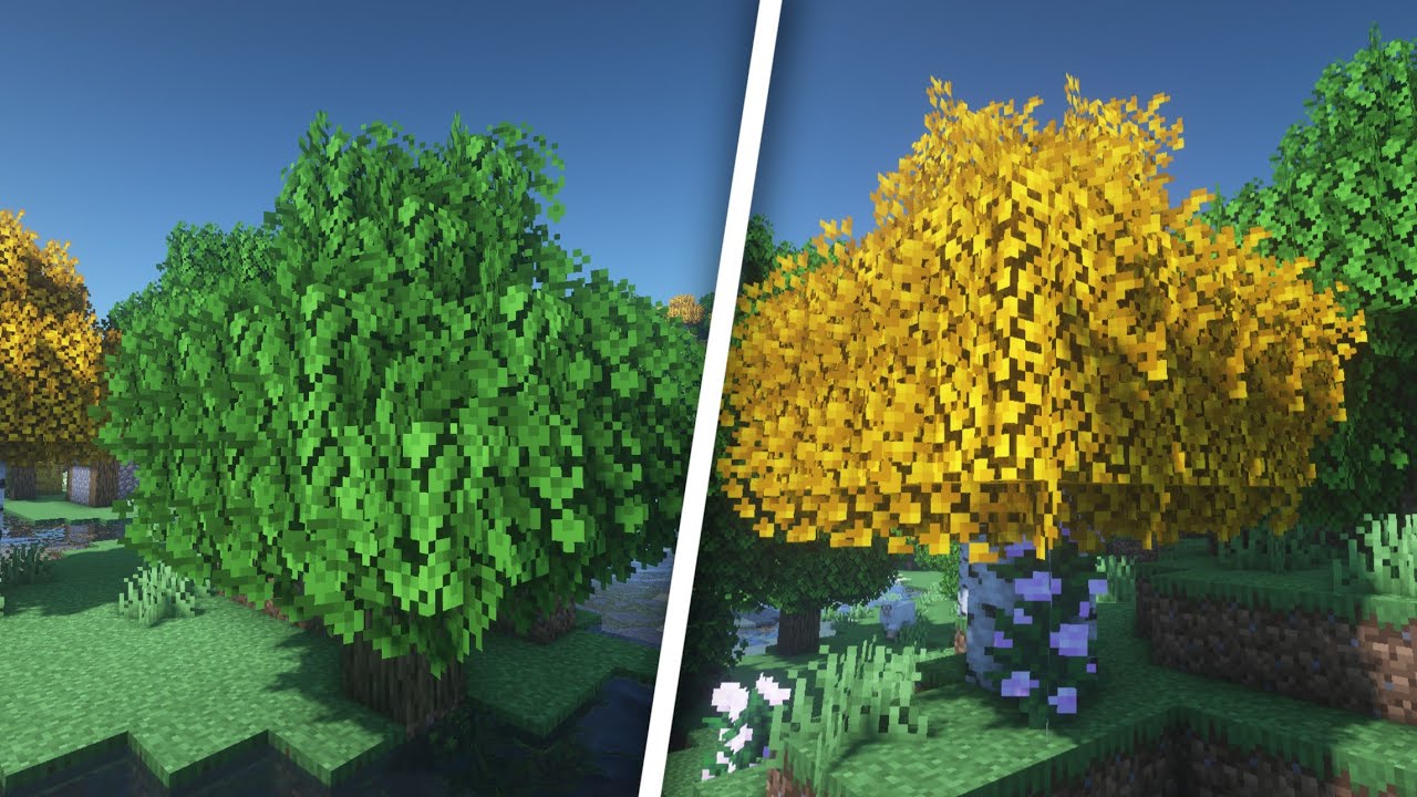 minecraft leaves resource pack