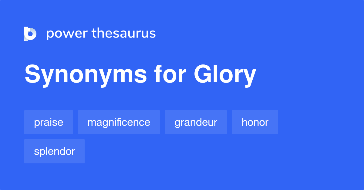 glory synonym