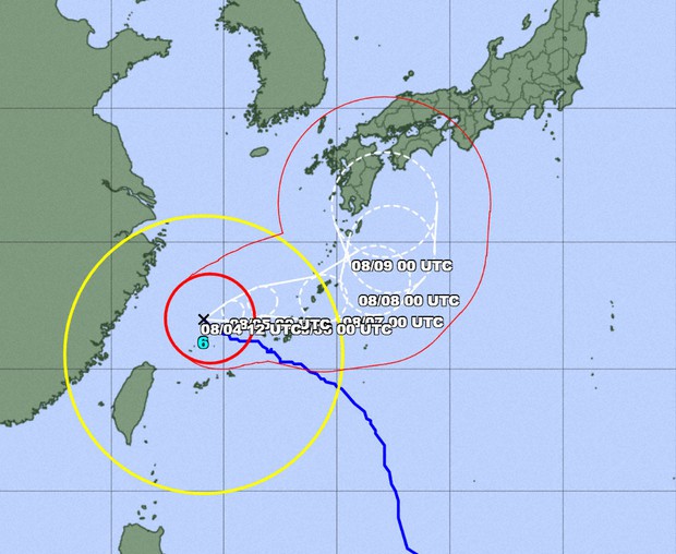 japan typhoon tracker