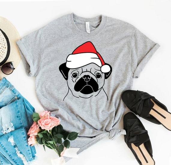 pug christmas shirt