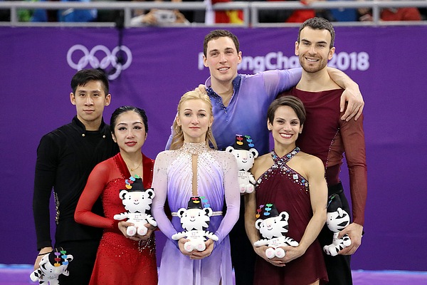 figure skating 2018 olympics results