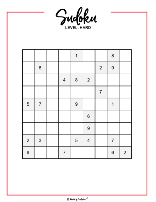 sudoku billions medium