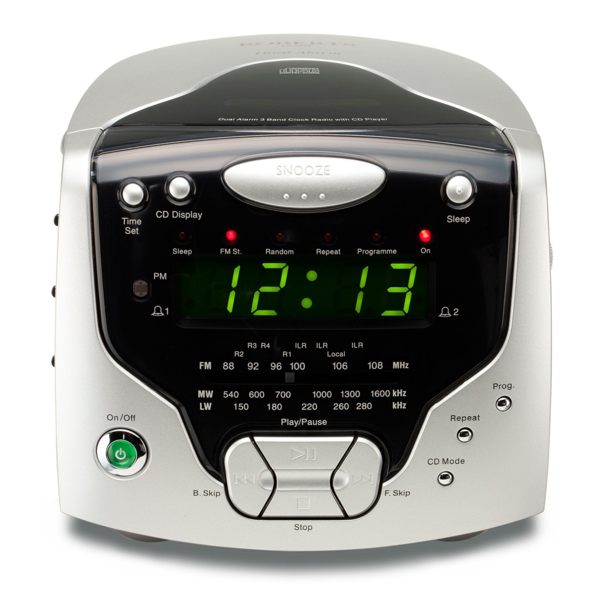 cd radio alarm clock