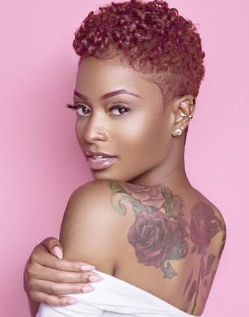 natural hair short cut styles