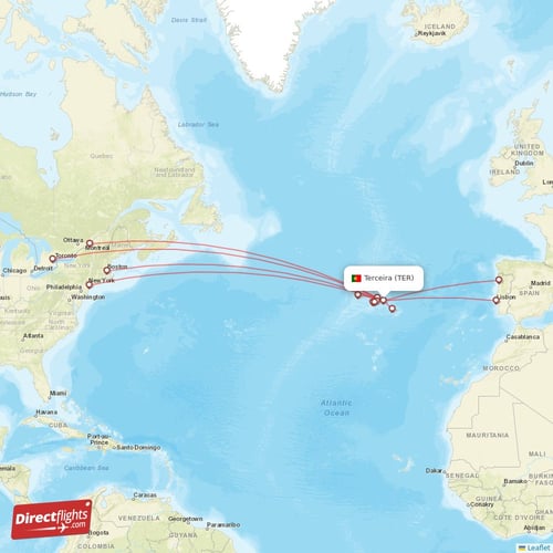 flights to terceira from toronto