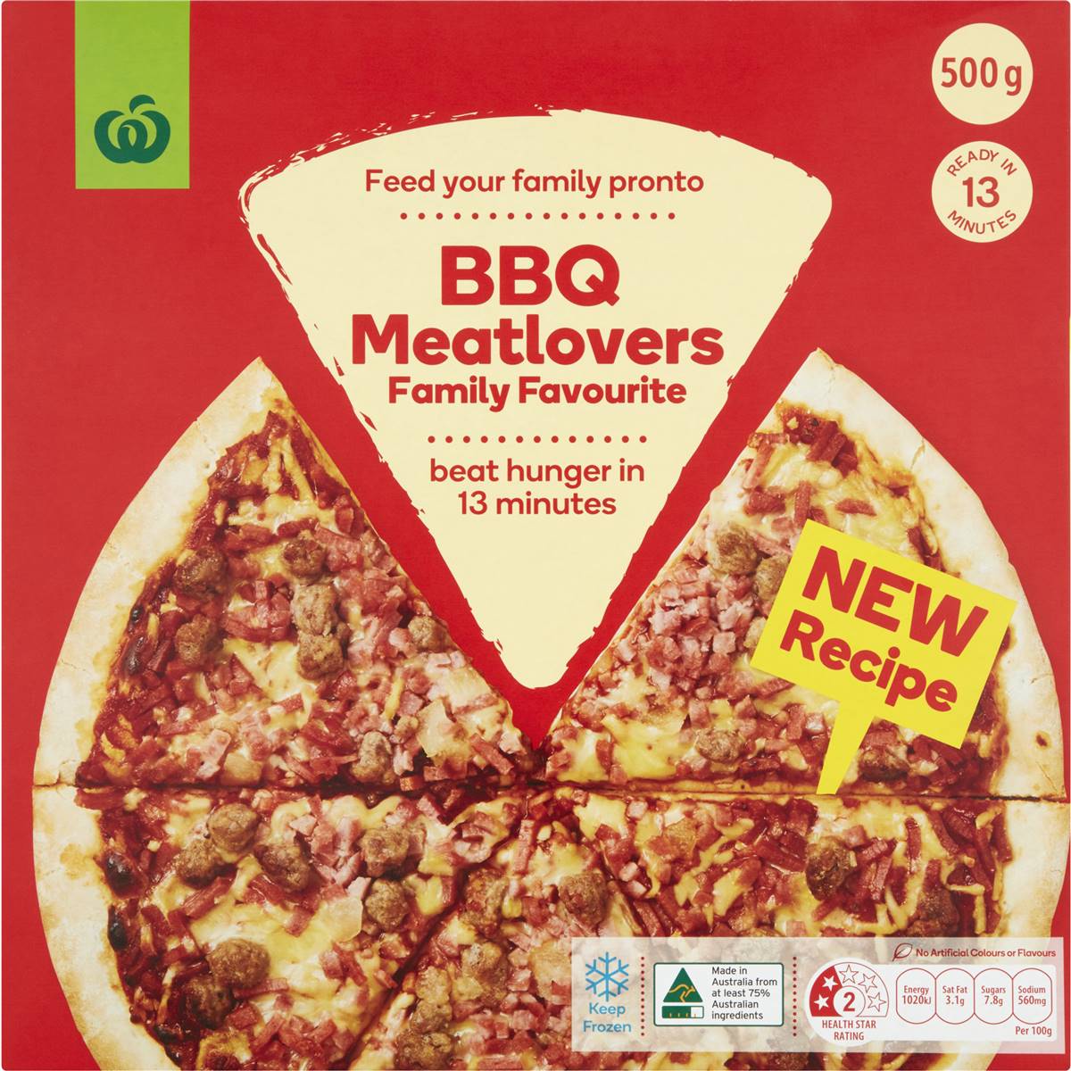 best frozen pizza woolworths