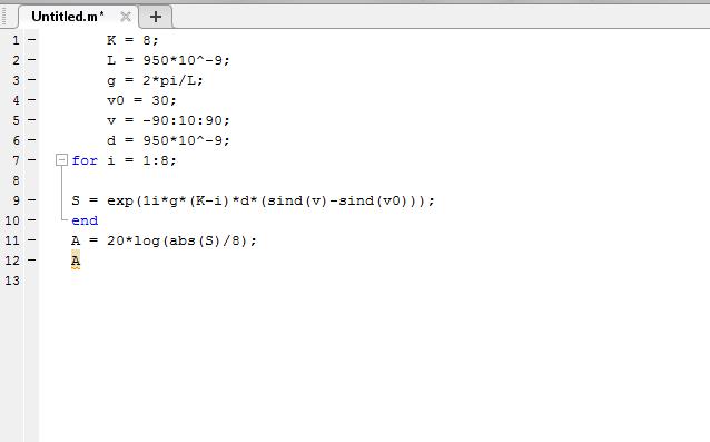 summation in matlab