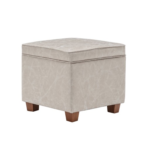 square ottoman with storage