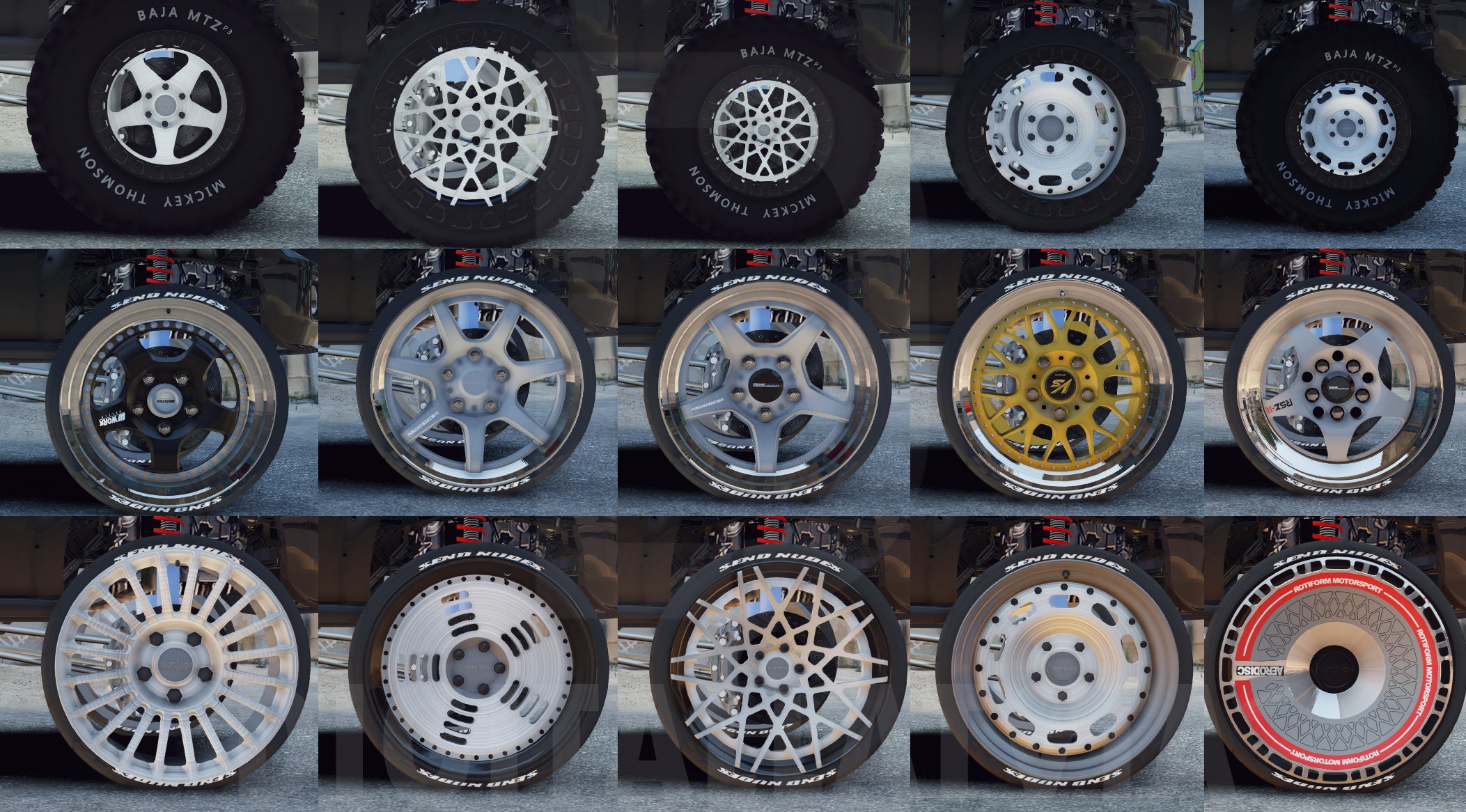 rims pack fivem