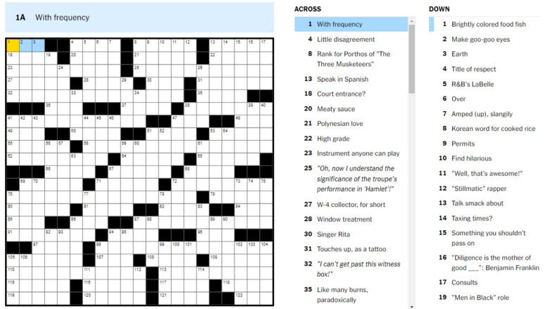 suspiciously crossword clue