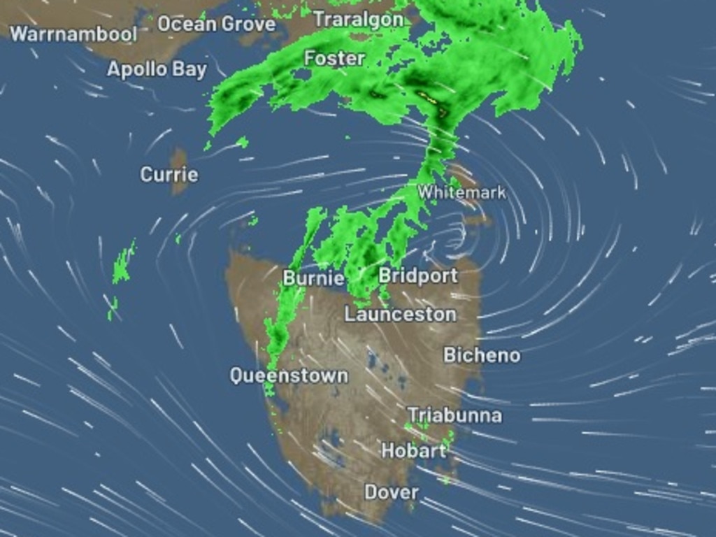 bom tasmania weather