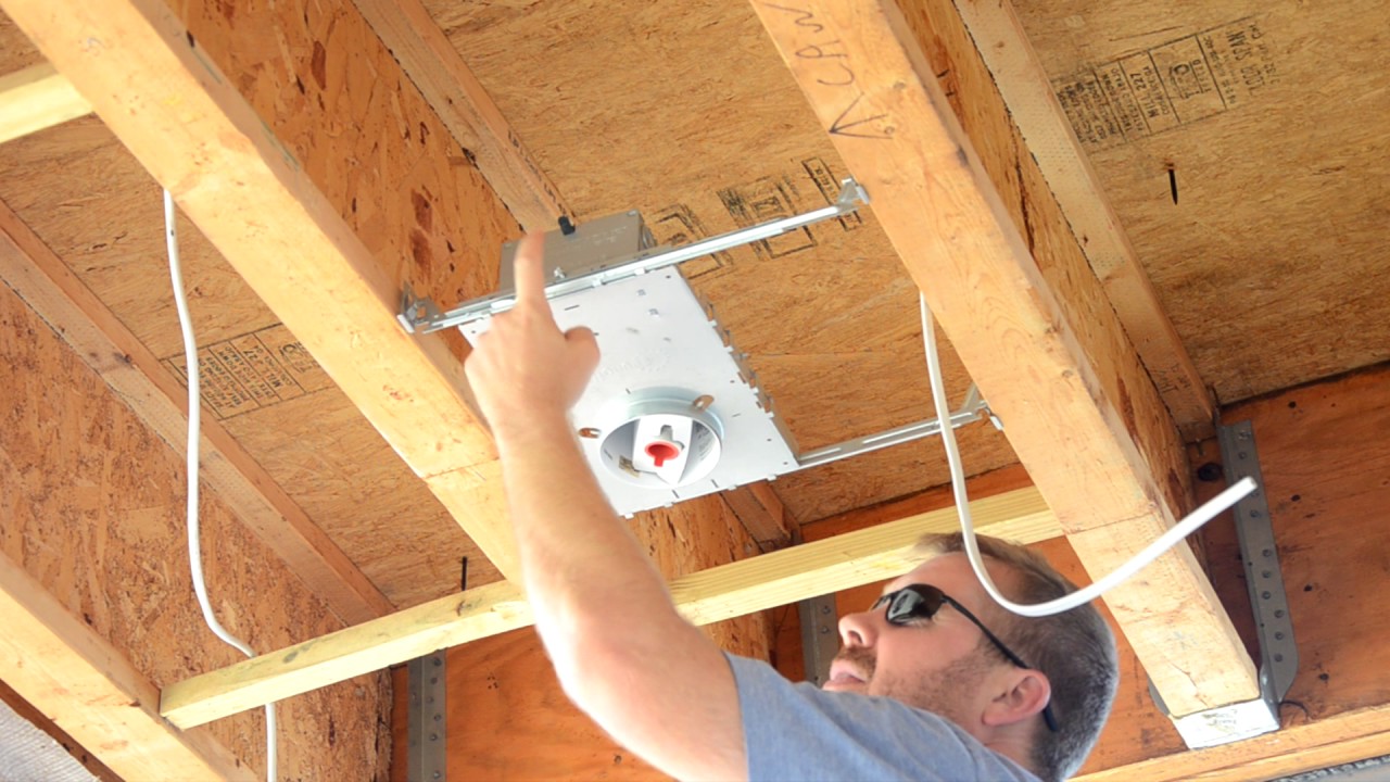 installing recessed can lights