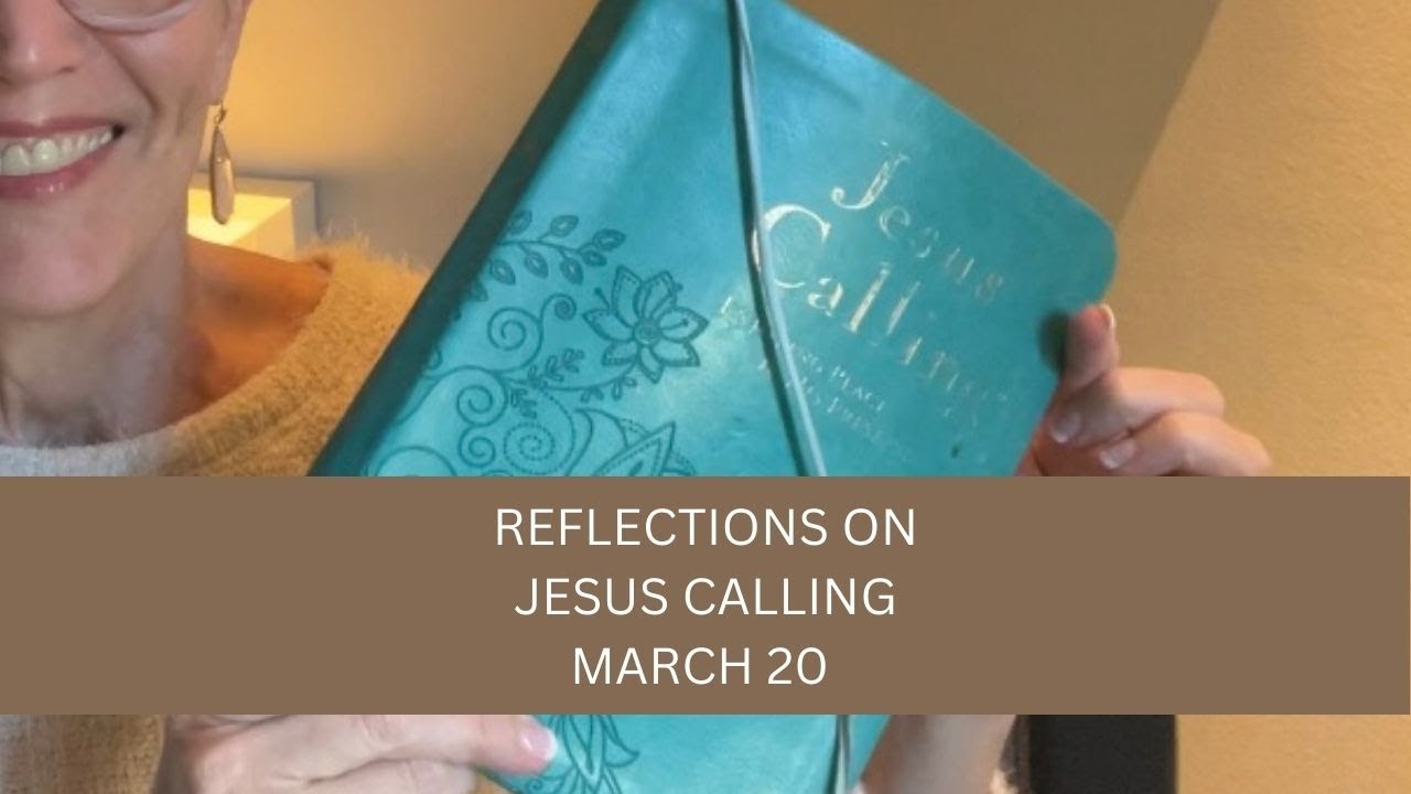 jesus calling march 20