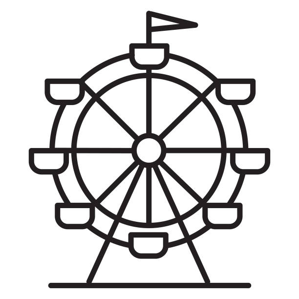 ferris wheel clipart