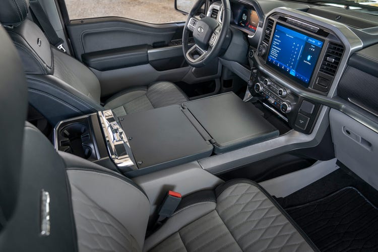 f150 folding center console