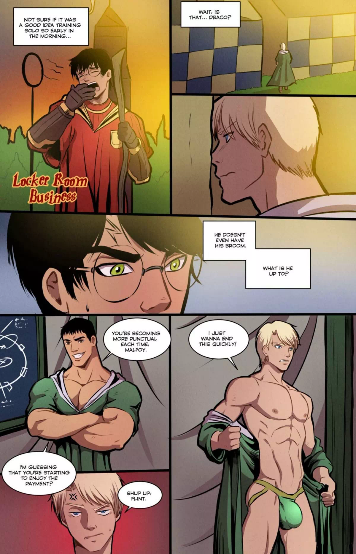 harry potter porn comic