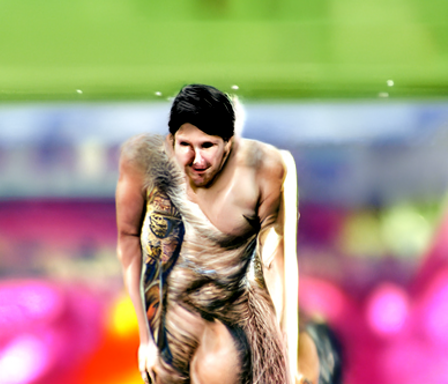 lionel messi nude