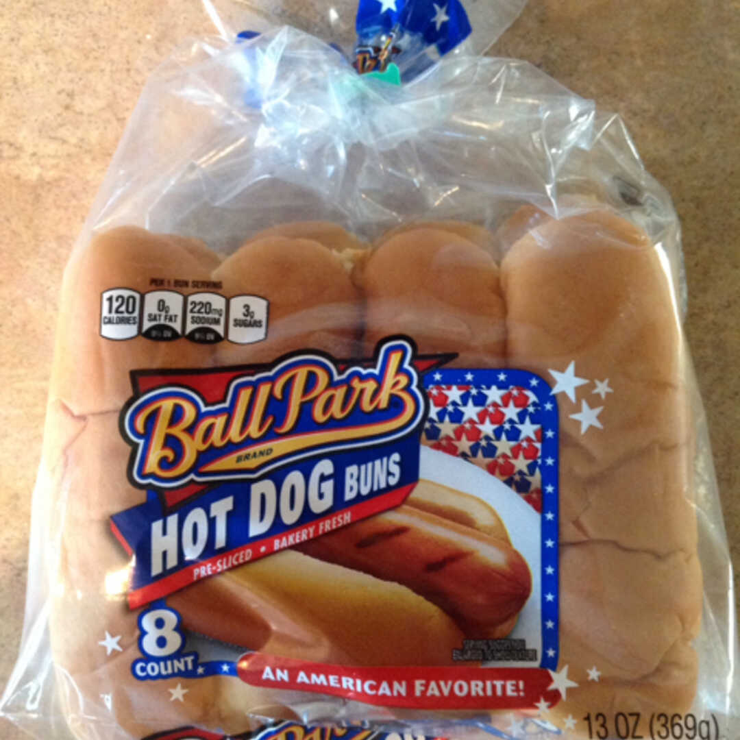 hot dog calories with bun