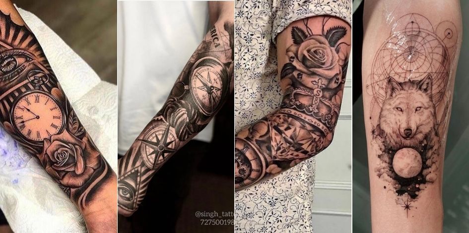 uncommon unique forearm tattoos