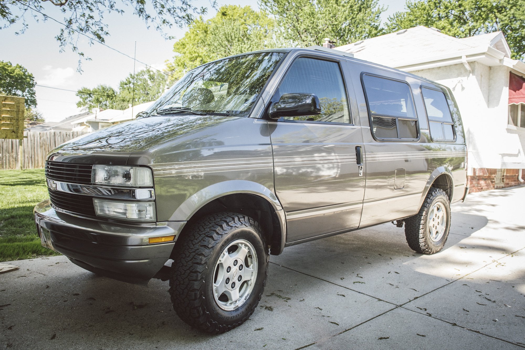 astro van interior