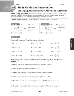 answer key for algebra 1 glencoe