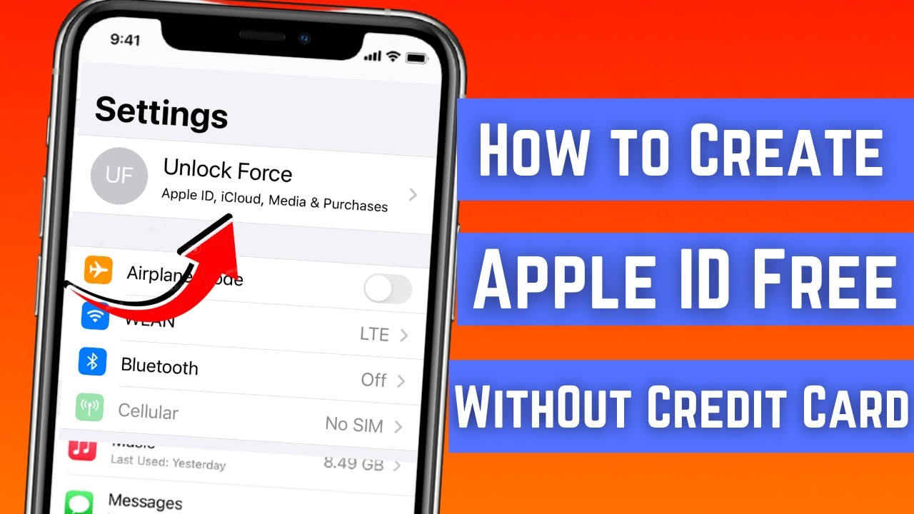 create apple id without phone number