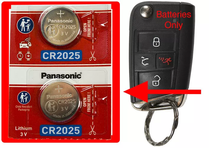 vw golf key battery