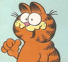 garfield cartoon character