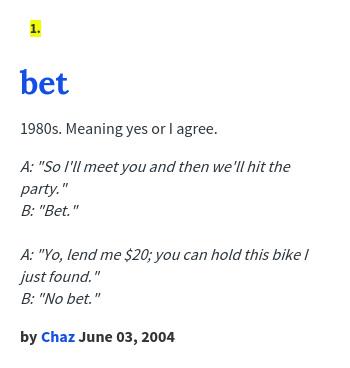 bet urban dictionary