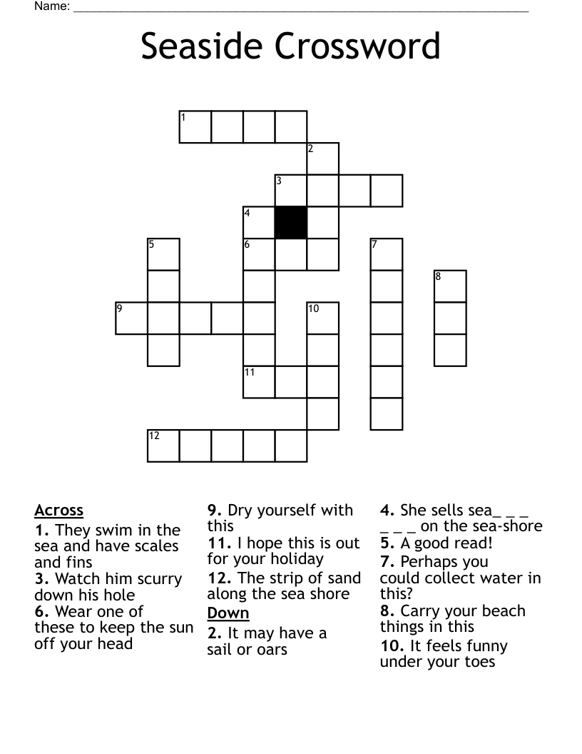 scurry crossword