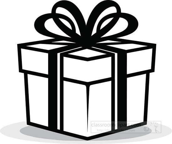 present outline clipart