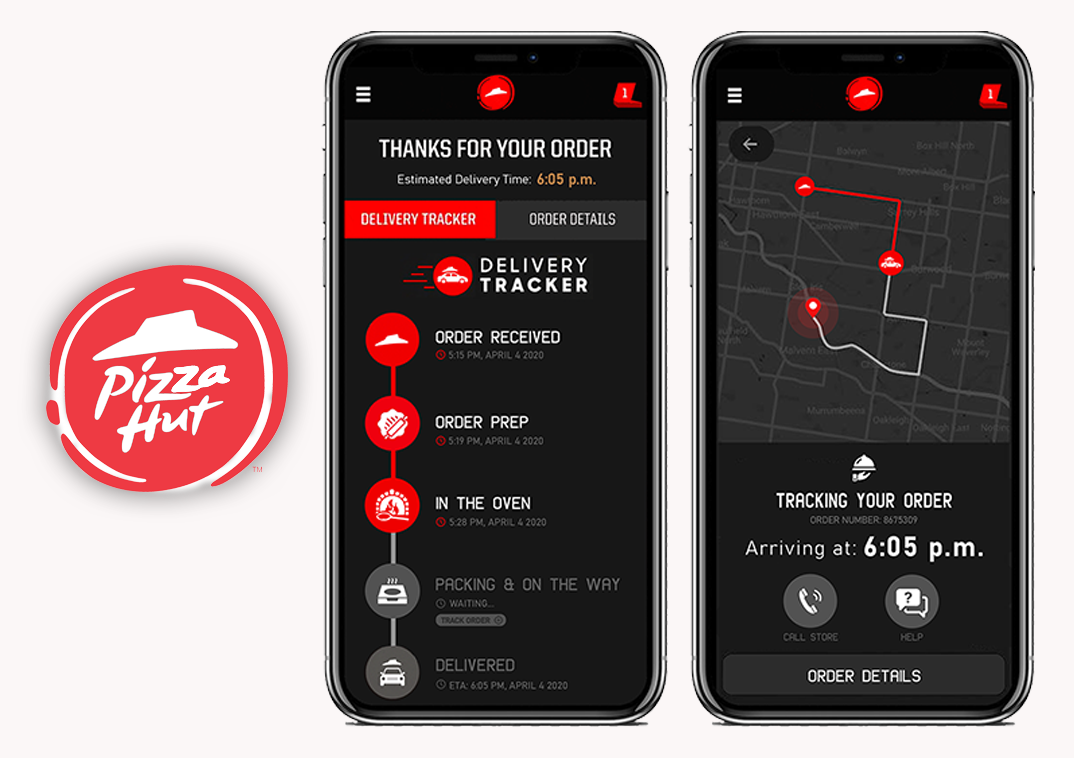 pizza hut track order