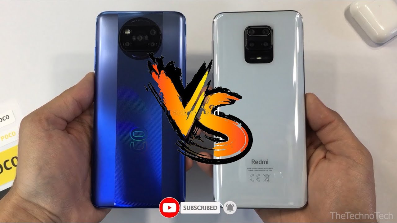 poco x3 vs redmi note 9 pro