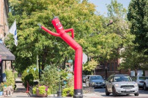 inflatable floppy man