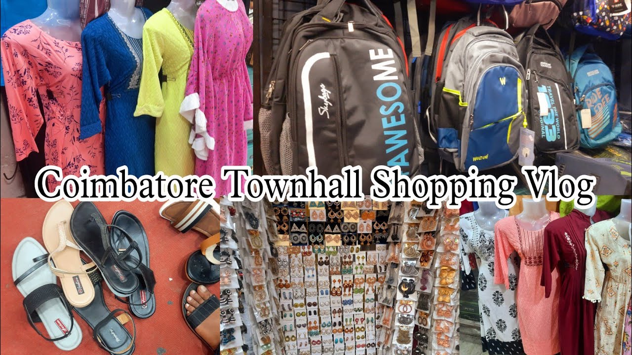 town hall coimbatore shopping