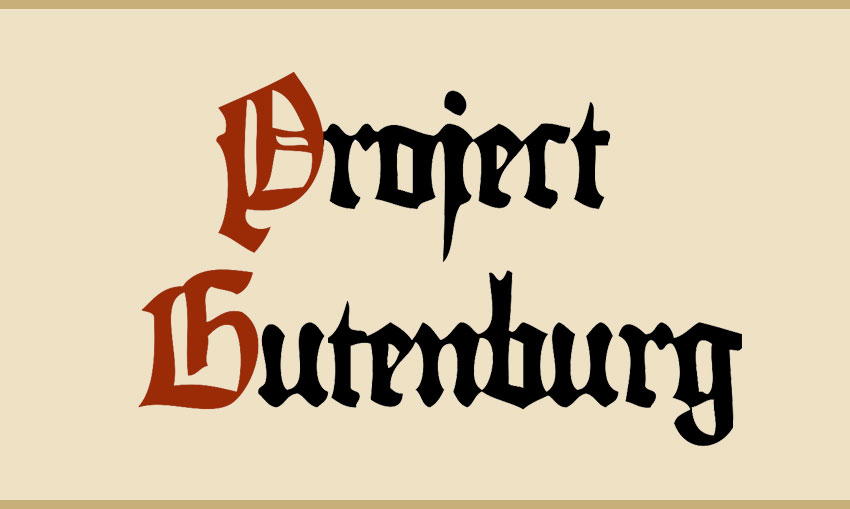 project gutenberg books