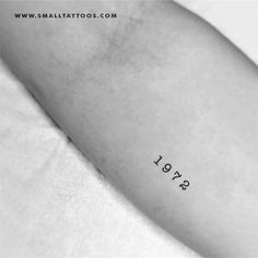 birth year tattoo ideas