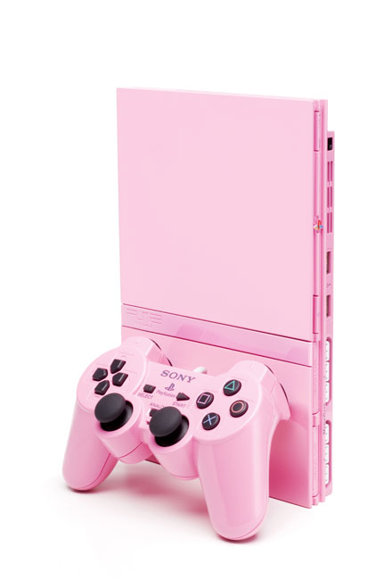 pink ps2