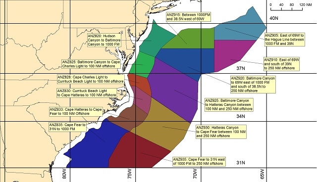 noaa marine forecast