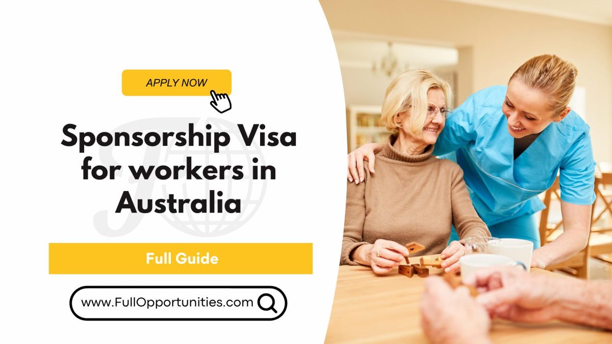 healthcare assistant jobs in australia with visa sponsorship