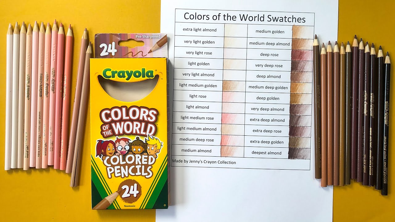 crayola colored pencils review