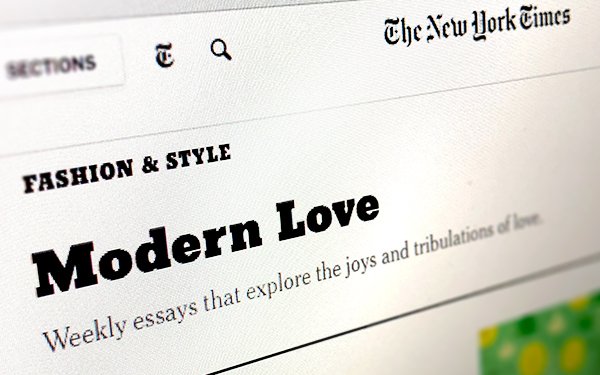 nyt modern love