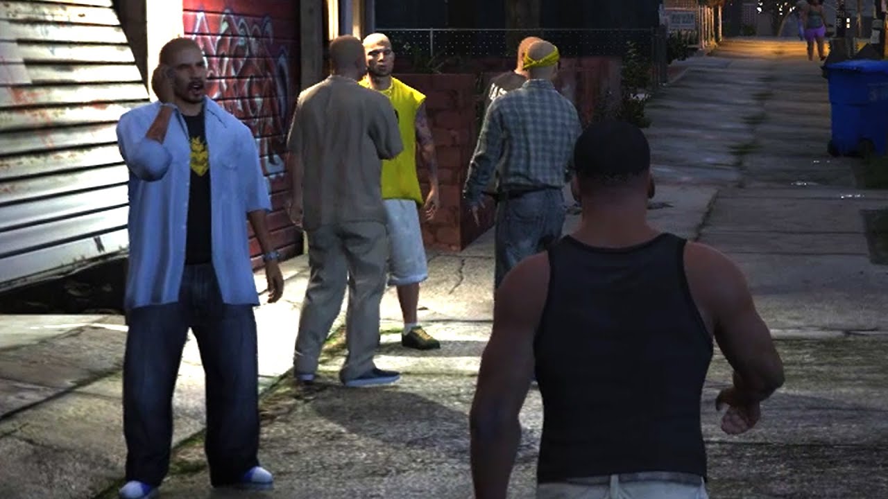 gta 5 walk