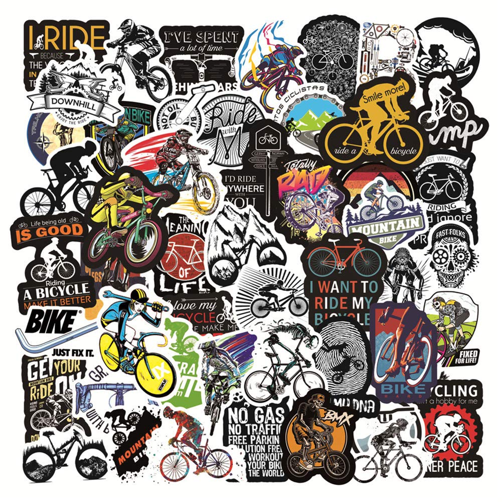 cool bike stickers